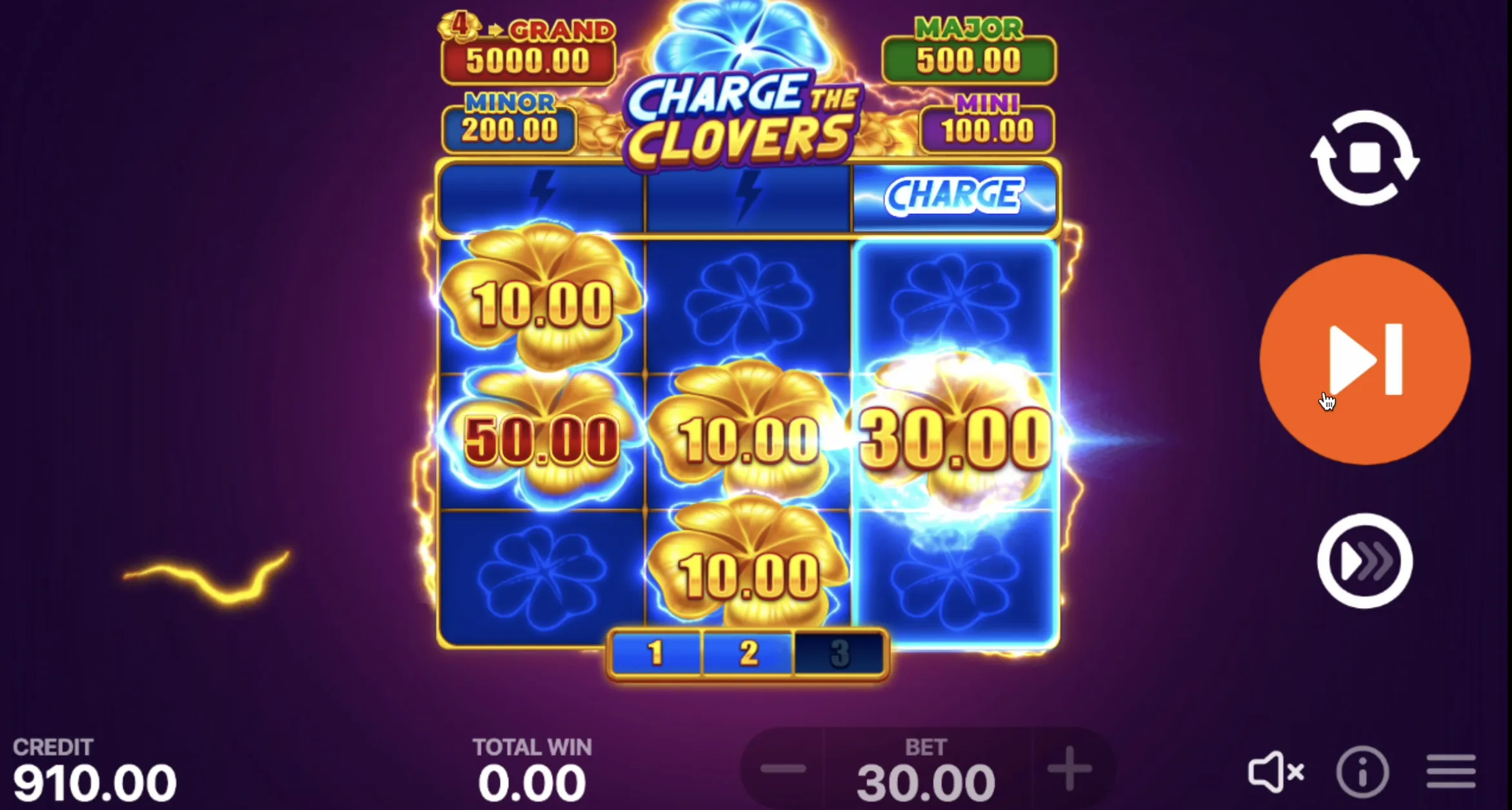 Charge the Clovers: Hit The Bonus Slot